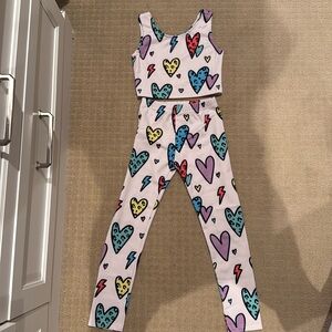 Lola + the Boys size 6 tank and pants set